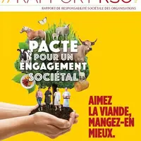 L'interprofession du bétail et des viandes souhaite approfondir le dialogue avec la société.  © Interbev