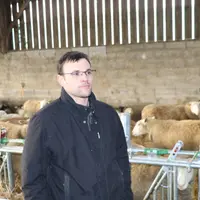 CHRISTOPHE GUICHEUX,éleveur en Normandie et président de la FDO de l'Eure : " à l'annonce du confinement, les ventes à la ferme ont explosé". © B. Mor