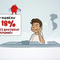 100 g de viande d’agneau couvrent13 à 18 % des apports quotidiens recommandés en fer. © P. Sandrin