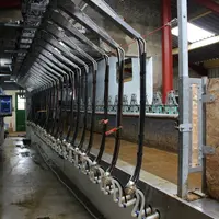 La traite prend 2 h 30 à 3 h par jour quand l’éleveur trait deux fois et 1 h 30 à 2 h par jour en monotraite. Le lait est collecté tous les trois jour