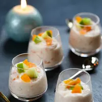 Mousse de saumon fumé au brocciu © AOP Brocciu