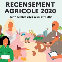 Le recensement portera sur environ 450 000 exploitations agricoles et se fera en grande partie en répondant à un questionnaire en ligne. © Min. Agri.