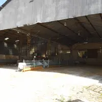 L'ancienne étable à vache laitière  a été reconvertie en bergerie. © A. Peucelle
