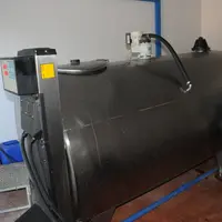 La propreté du tank à lait participe au maintien de la sécurité sanitaire pendant le stockage du lait et jusqu'à sa transformation. © L. Geoffroy