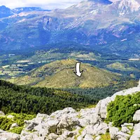 La grotte abritait le passage des animaux transhumants entre des plaines à végétation de régions plus chaudes et la haute montagne à plus de 2000 mètr