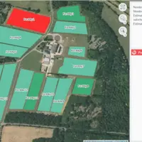 À terme, l’application pourrait fournir une cartographie de l’exploitation avec un code couleur en fonction des hauteurs d’herbe. Plus la couleur est