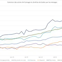 Consommation : seules les pâtes fraîches progressent en juillet