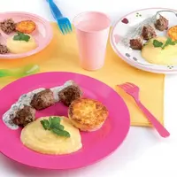 Agneau au cumin, flan de carottes