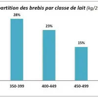 Les éleveurs souhaitent gagner en homogénéité de production sur leur troupeau. Les disparités de production de lait sont encore importantes.