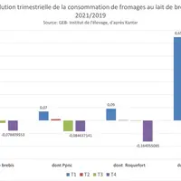 La consommation de fromages de brebis a souffert au second semestre