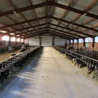 En 2017, l’éleveur a construit une bergerie équipée spécialement pour l’agnelage.