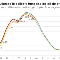 Source : GEB - Institut de l’Élevage d'après FranceAgriMer