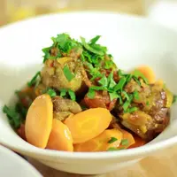 Tajine d’agneau et carottes fondantes