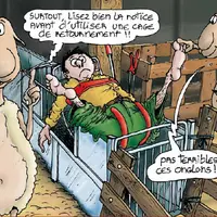 Avec humour et subtilité, les dessins qui illustrent le guide expliquent pas à pas les mouvements à réaliser.