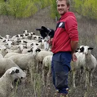 Darius Filipiak, 29 ans, s'est installé dans le Lot après un CS ovin et plusieurs expériences professionnelles en élevage ovin.