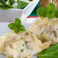 Pastilla au fromage de brebis et à la menthe