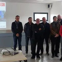Les équipes de GDS International et de Cantek Meat Technologies.