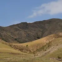 Montagnes du centre du Kazakhstan.