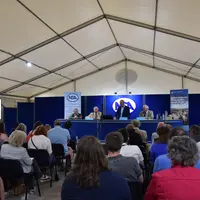Le ministre de l’Agriculture Daniel Zeichner au salon Sheep event, le 30 juillet 2024.