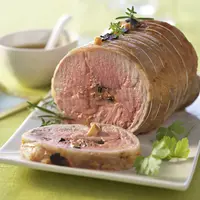Carré d’agneau farci au foie gras et petite truffe
