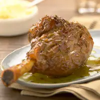 Souris d’agneau laquées à l’orange