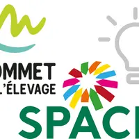 Logo Sapce et Sommet accompagnées d'une ampoule