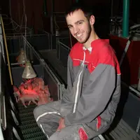 Adrien Simon. « Il ne faut pas avoir peur de montrer nos pratiques en élevage, tant qu’on est capable de les expliquer.» © A. Puybasset