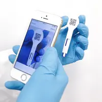 Le test peut quantifier les immunoglobulines totales dans le sang et le colostrum © Adiagène