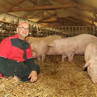 Vincent Pastoureau. « C’est une fierté d’avoir pu reprendre l’élevage familiale et de montrer qu’on peut très bien vivre avec une petite exploitation
