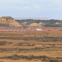 Les nouvelles macrogranjas espagnoles s'implantent dans des région semi-désertiques, où leur impact environnemental est peu visible.