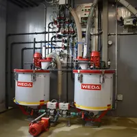 La machine à lait Weda est très répandue en Allemagne, au Danemark et aux Pays-Bas.