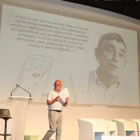 François Pot, président du MPB, a mis en avant l'esprit pionnier des créateurs du marché du porc breton, dont  le finistérien Jean Moal, président de