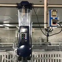 Chaque case maternité est équipée du système d’alimentation à sec individualisé Gestal Quattro (RV Biotech) qui a la particularité de réguler aussi le