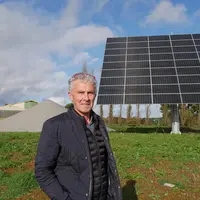 Guy Corbel, sur le site d’élevage de porcs de Trémeur. « C’est important de se donner 4-5 ans pour avoir une réflexion profonde et transmettre dans de