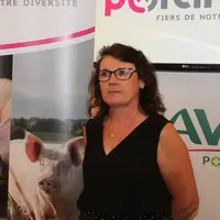 Chrystelle Amiaud, vice-présidente de la commission qualité. «L’AOP porc Grand Ouest et les organisations de producteurs adhérentes ont activement par