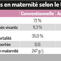 Performances techniques en maternité selon le type de case

Plus de pertes et baisse du nombre de sevrés en cases liberté