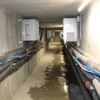 Le système de refroidissement assure le rafraîchissement de la maternité.