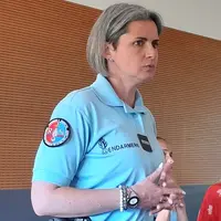 L’adjudant-chef Aline Betton, est référente sureté sur la zone d’intervention de la gendarmerie des Côtes d’Armor. Elle fait p