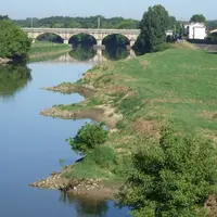 Rivière Adour à Dax