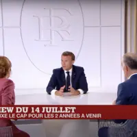 14 juillet - Interview d'Emmanuel Macron