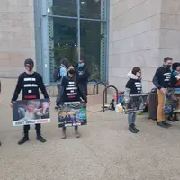 Miliants antispécistes au Mans.