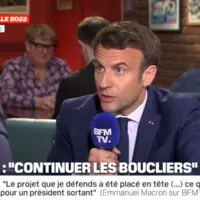 Emmanuel Macran interviewé sur BFMTV