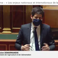 Julien Denormandie hier au Sénat