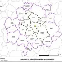 Cette zone comporte peu d'élevages avicoles