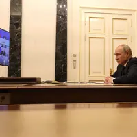 Vladimir Poutine le 10 mars 2022