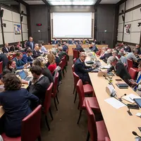 Réunion de la commission des affaires économiques de l'Assemblée nationale.