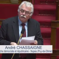 André Chassaigne, député du Puy-de-Dôme, président du groupe Gauche démocrate et républicaine (Nupes)