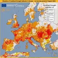 Situation de sécheresse en Europe