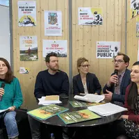 Le Collectif Nourrir présente sa vision de l'élevage au salon de l'Agriculture.