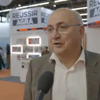Jean-Luc Poulain, président de Ceneca et du président du salon international de l'agriculture